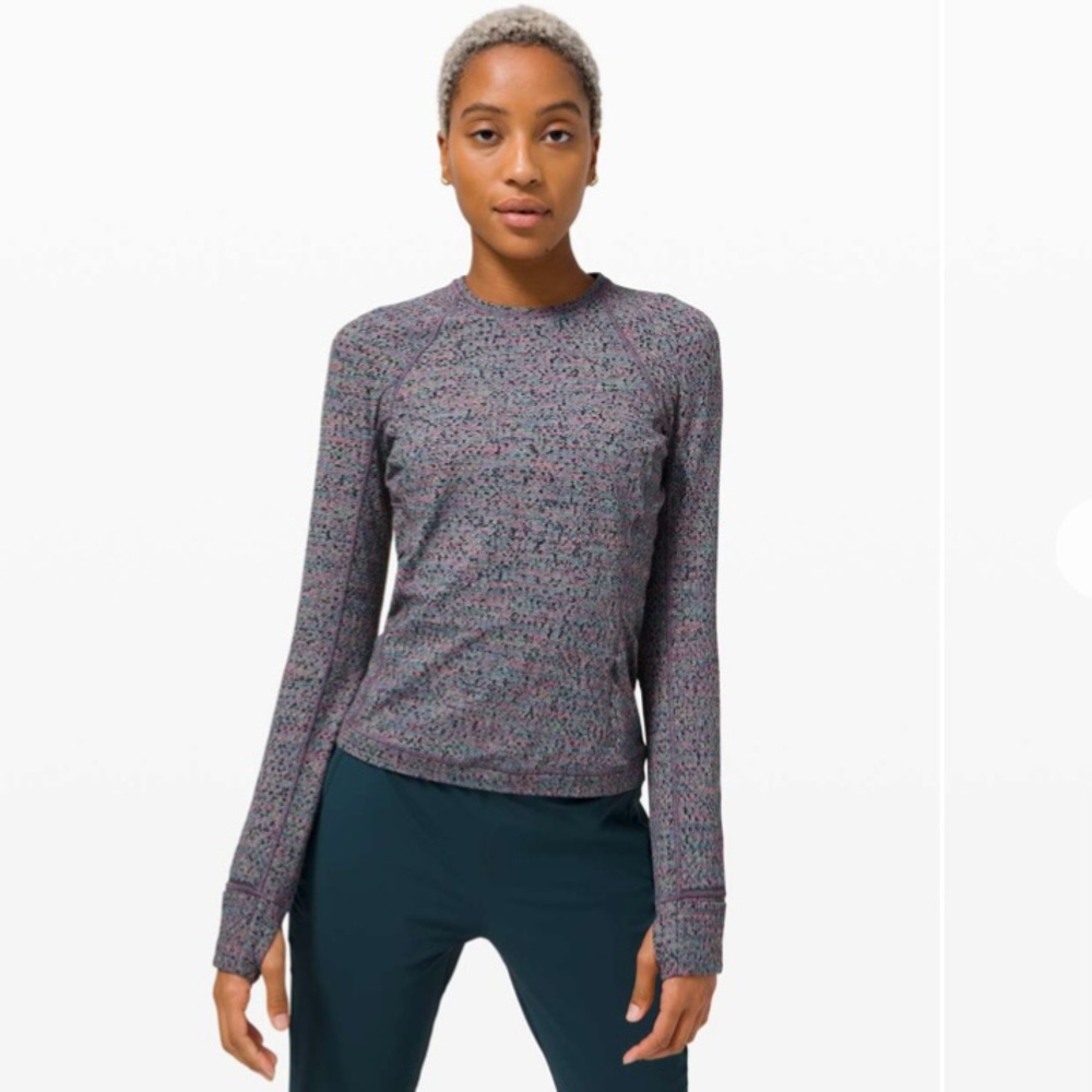 NWT Lululemon Runderful Neon Tweed